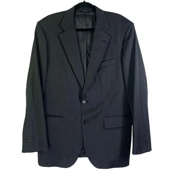 Product image for BROOKS BROTHERS Vintage Black‎ Single-Breasted Sport Coat Blazer Jacket
