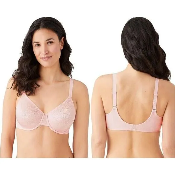 Product image for Wacoal NWT Back Appeal Underwire Bra Crystal Pink Bra 36H