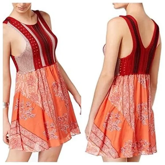 Product image for Free People Mini crochet Dress, Size S