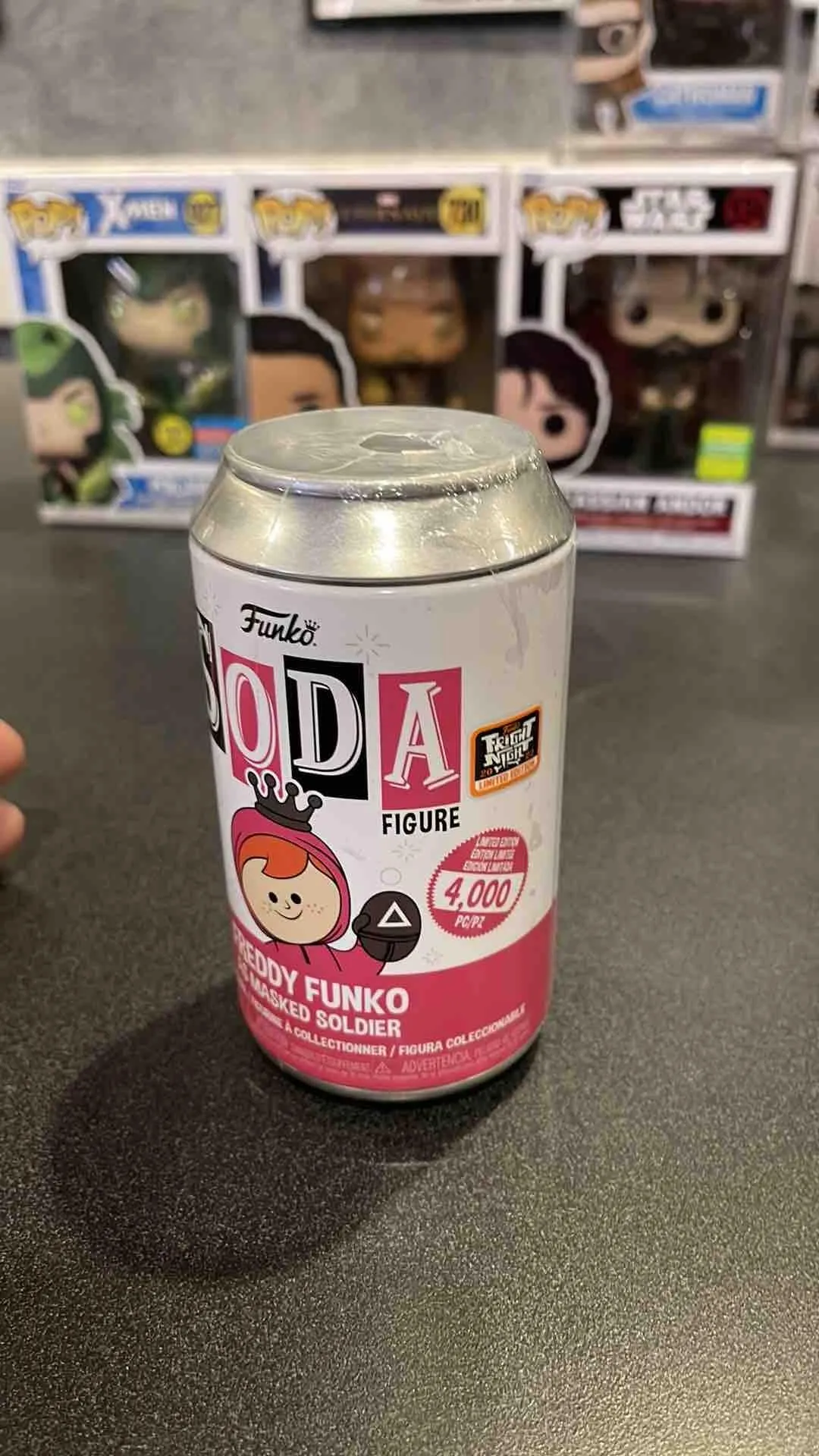 Product image for Freddy Funko as Masked Soldier soda