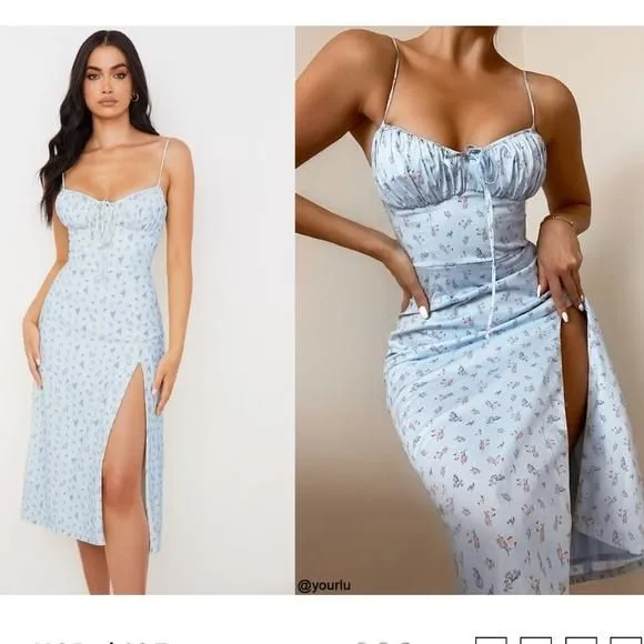 white christmas dresses House of CB Tamara Red Dress Hire Melbourne main image 1