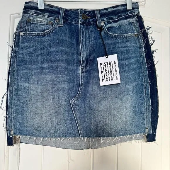 Product image for NWT! PISTOLA DENIM SKIRT