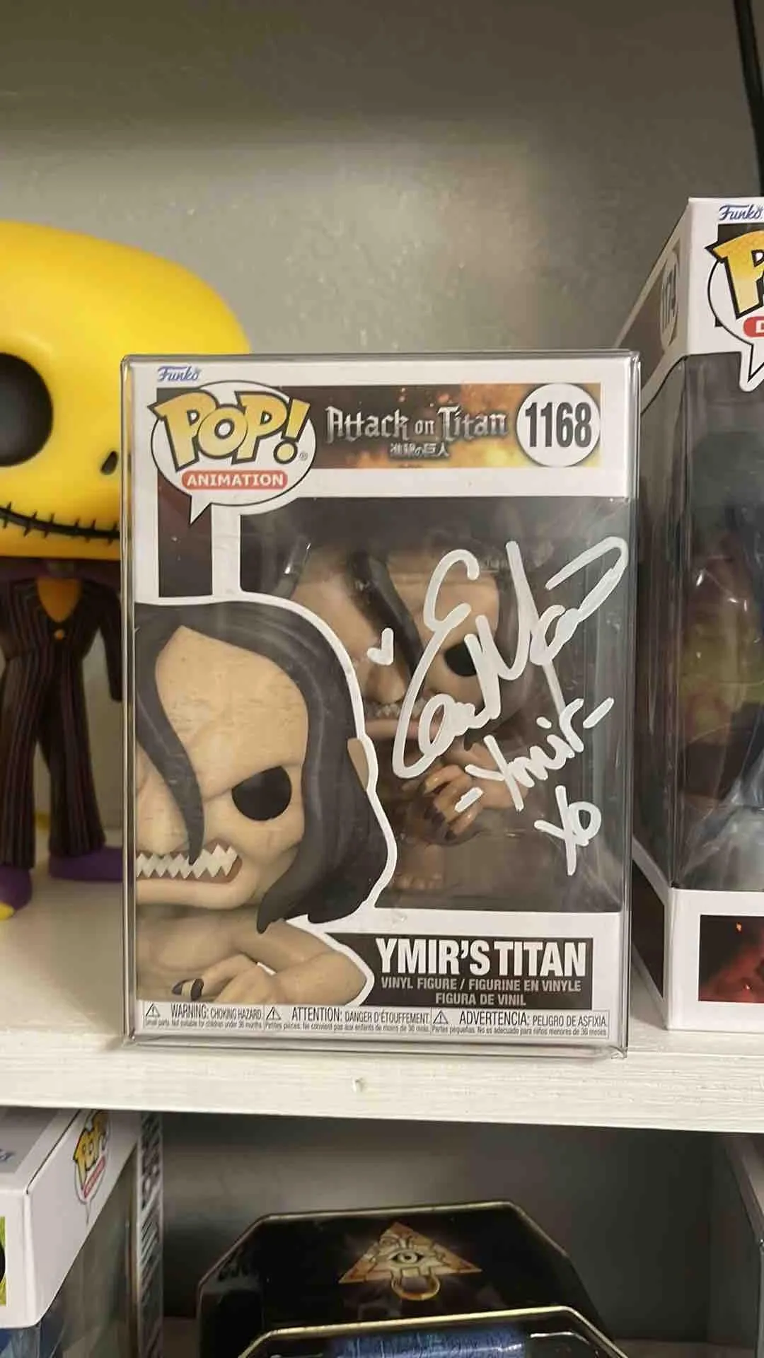 Product image for Autographed Ymir’s Titan Funko 1168