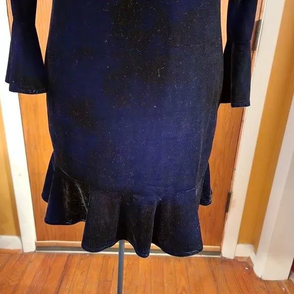 betsey johnson blue velvet dress Elf dress Arwen lord of the rings – Cosplayrr main image 1