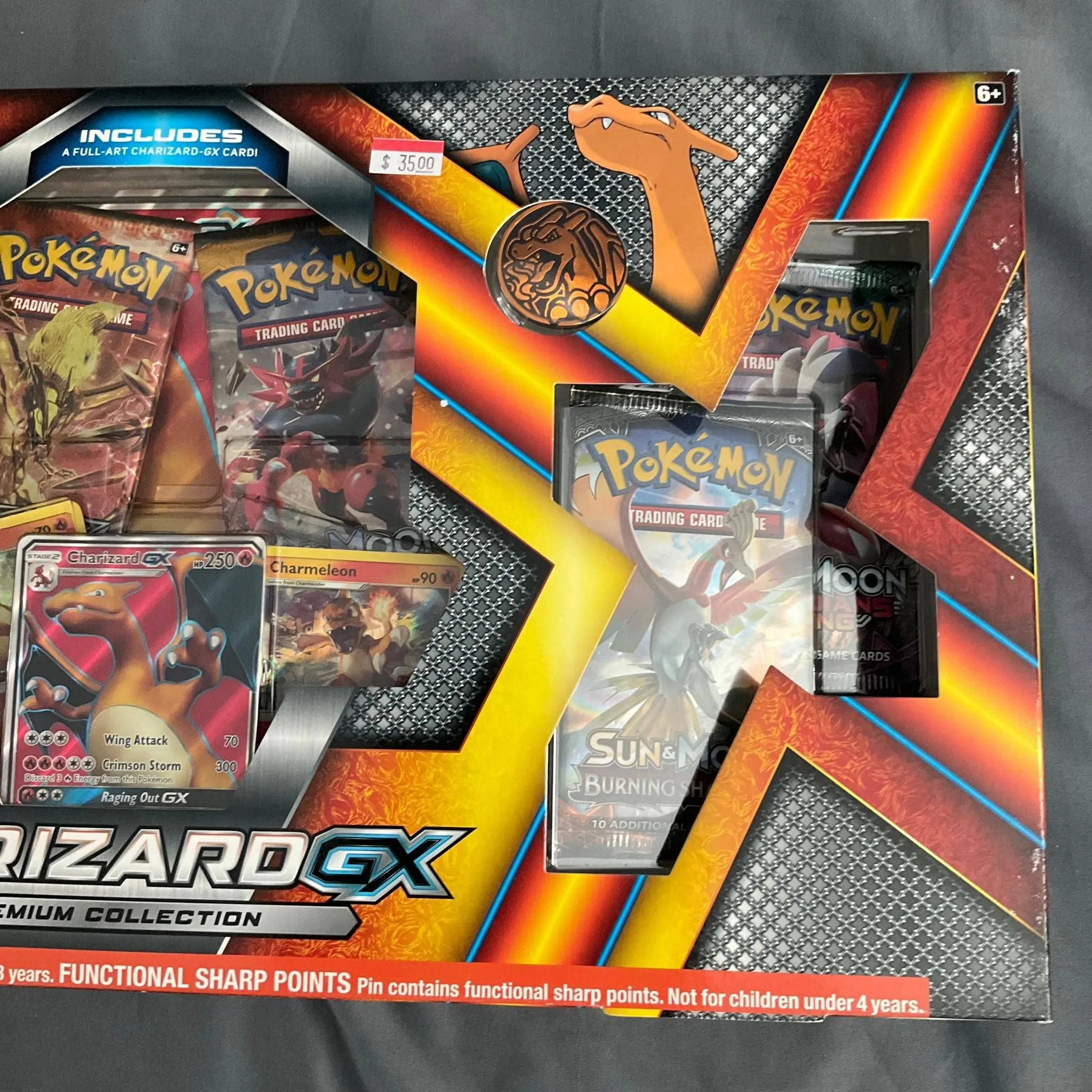 charizard gx booster box Pokemon