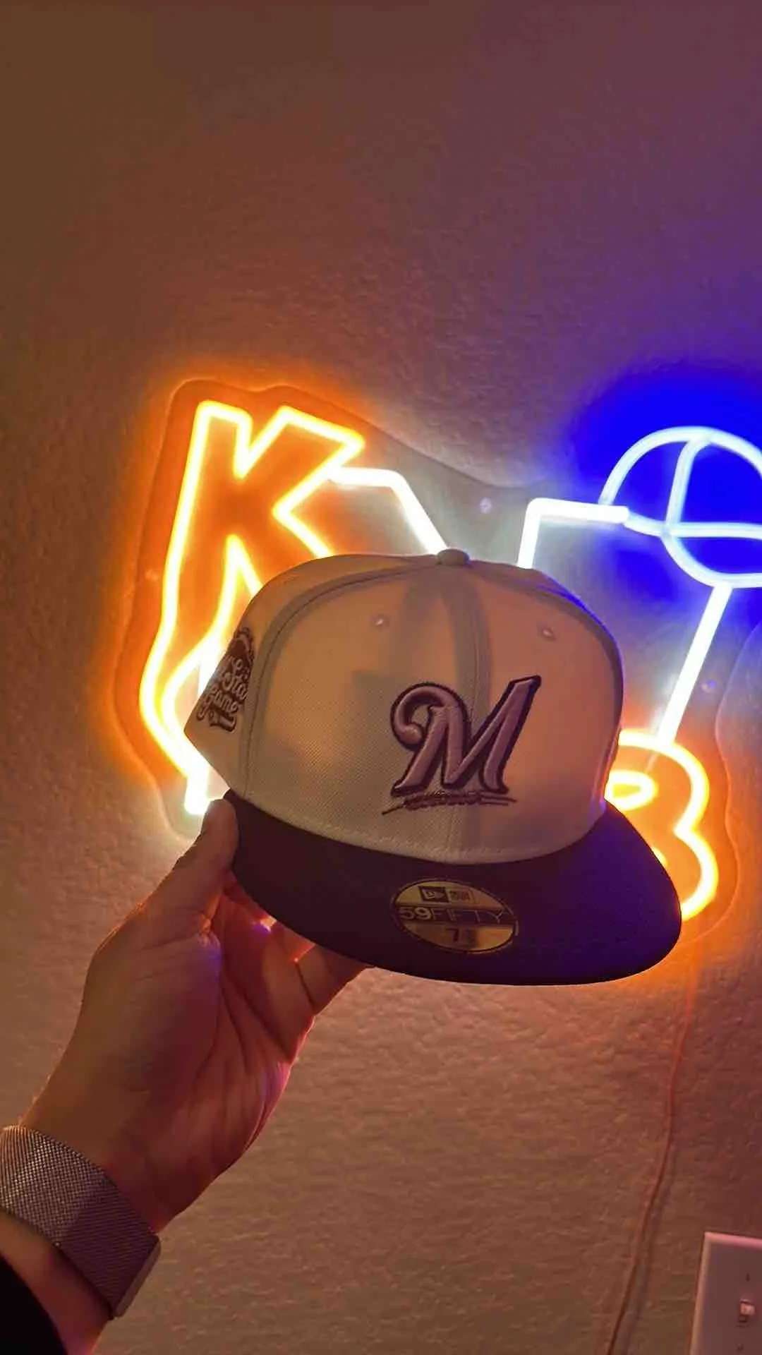 Product image for Milwaukee Brewers fitted hat