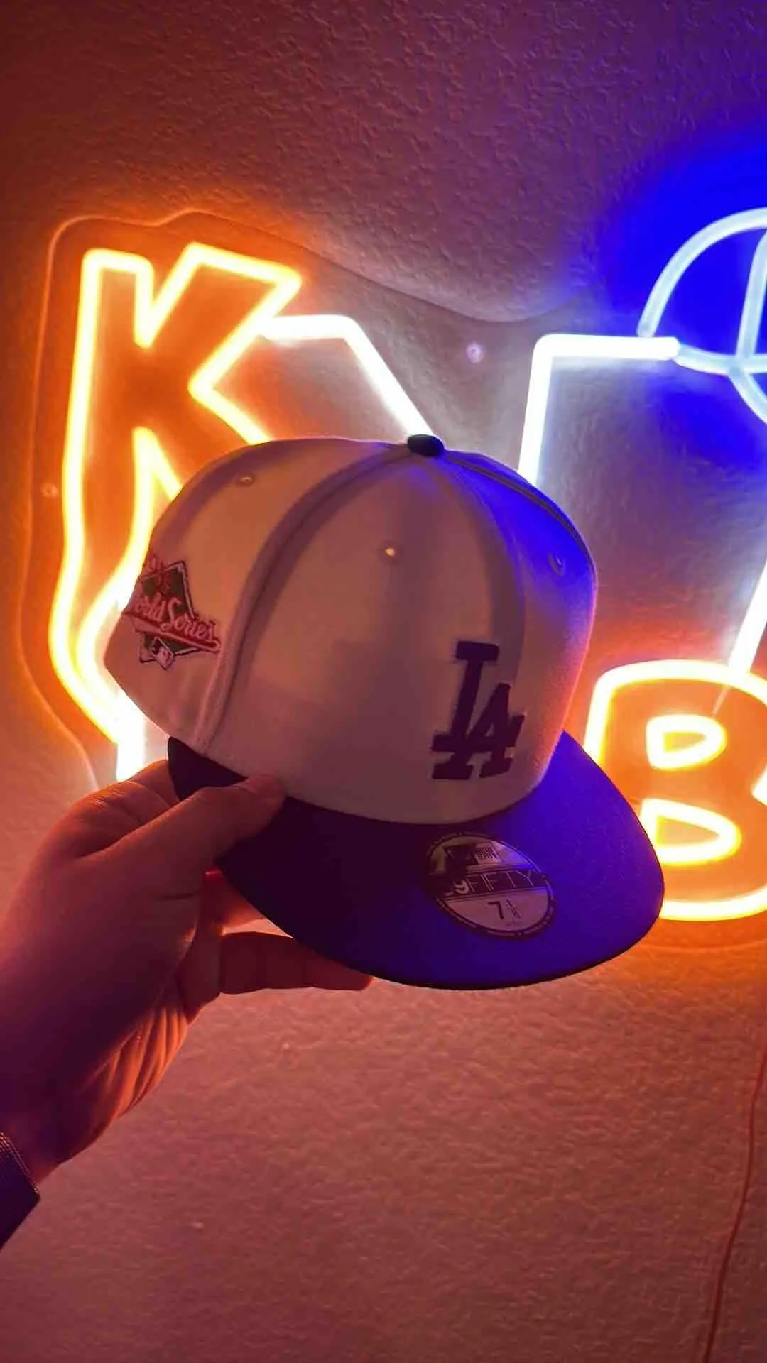 Product image for LA Dodgers fitted hat