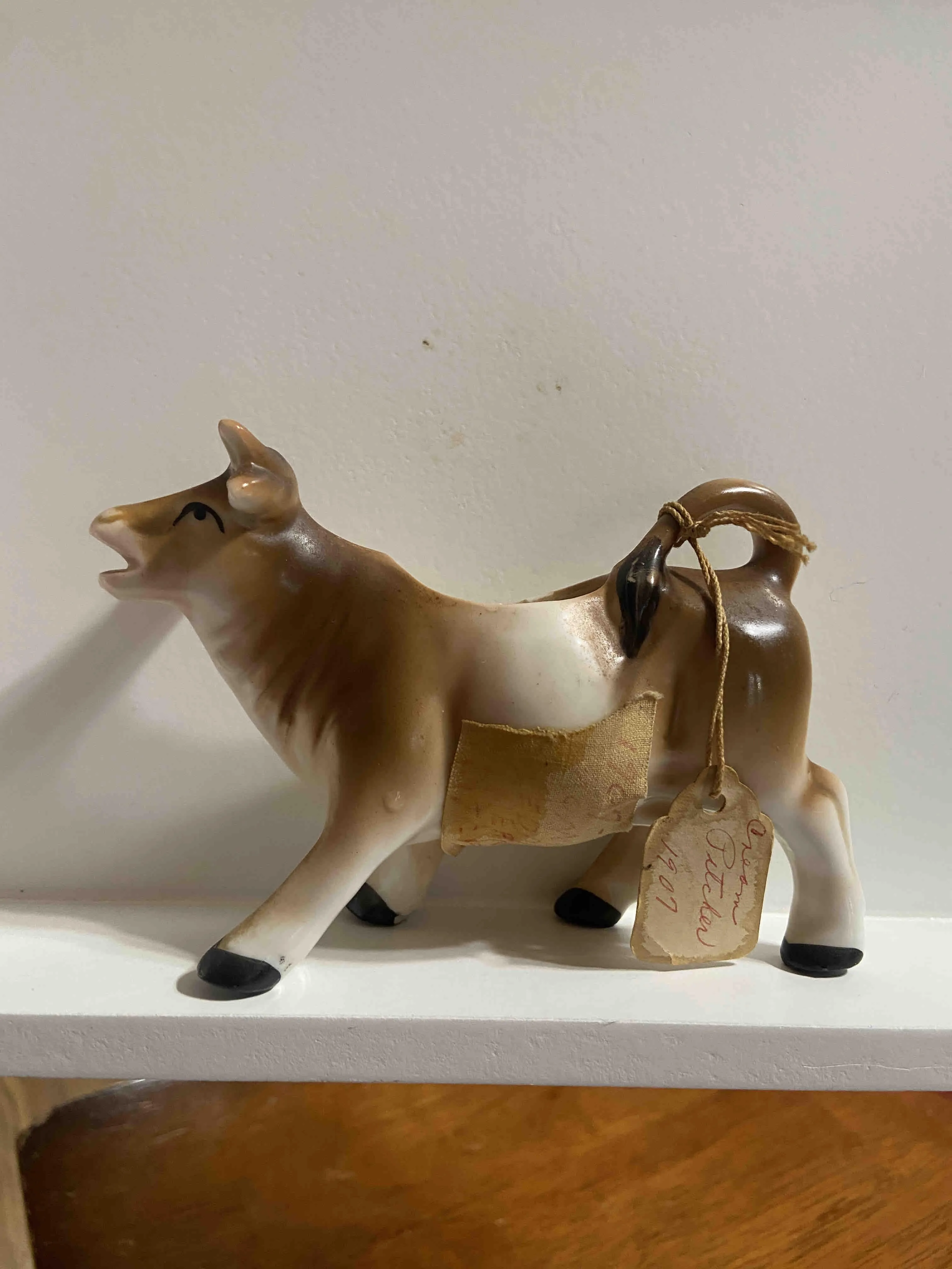 Product image for Antique Cow Creamer Pitcher