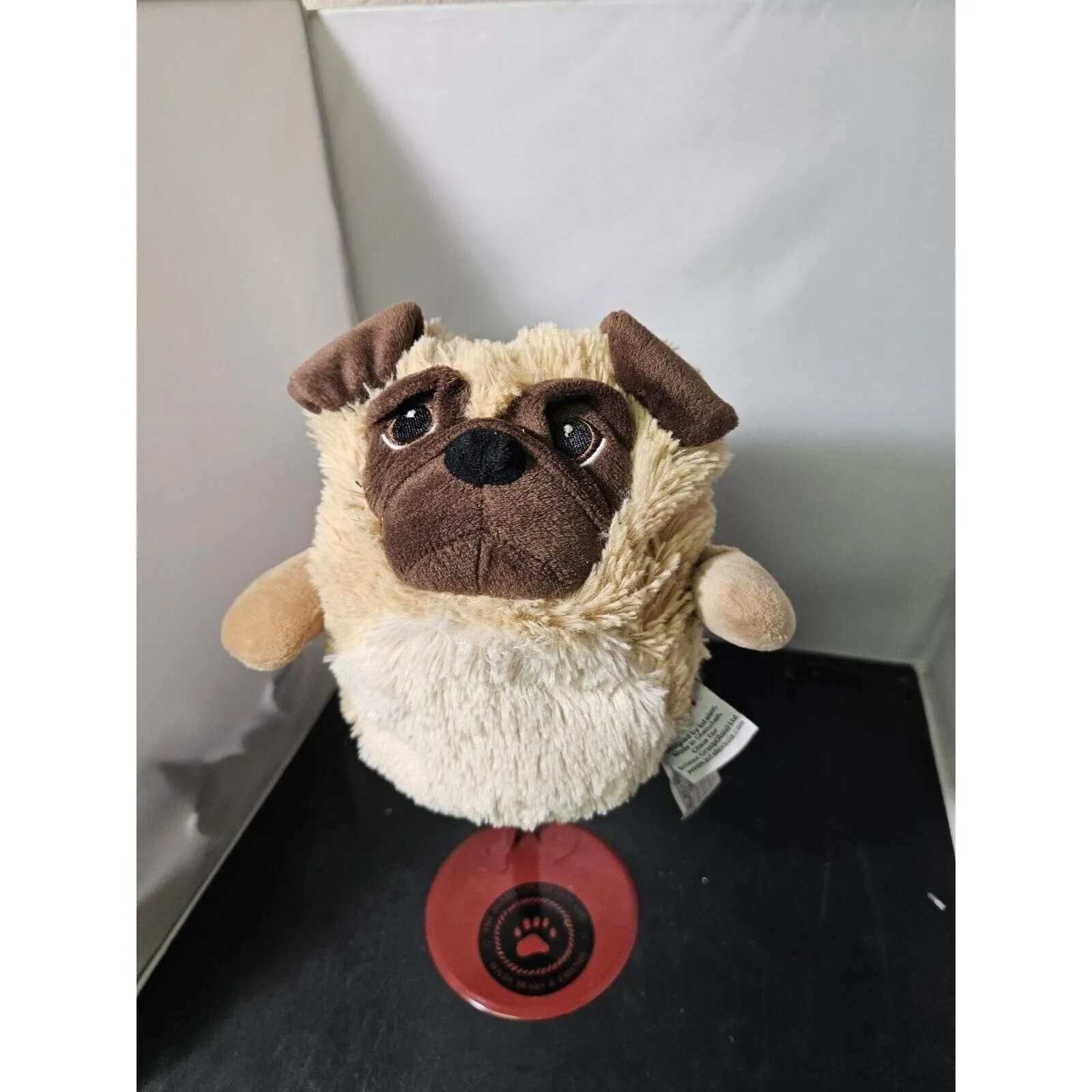 Product image for Hooty Pug Puppy Dog Warm Microwave Aromatherapy Stuffed 10" Beans Plush 99
