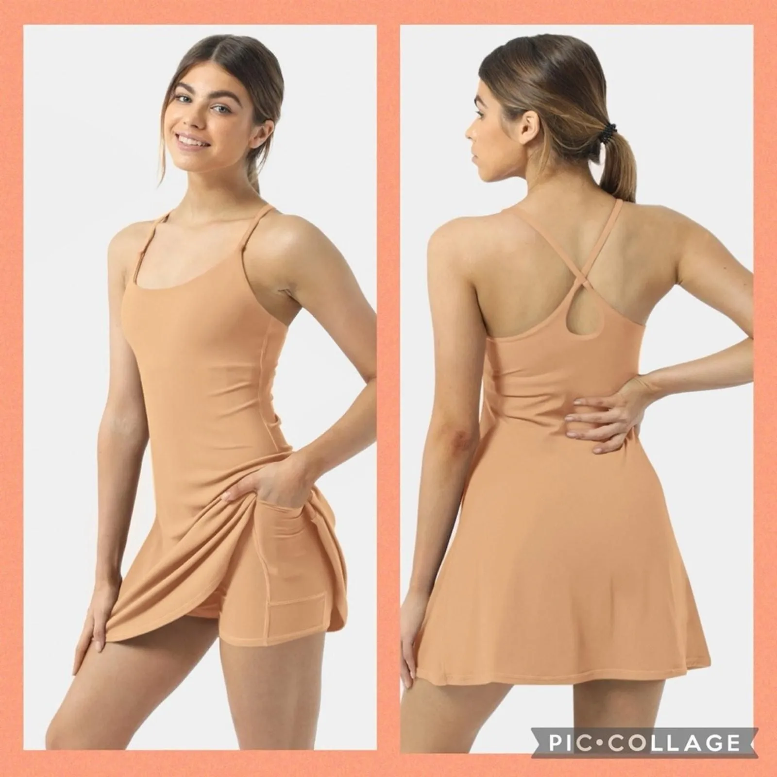 Product image for Halara Softlyzero Plush Backless Active Dress size Small