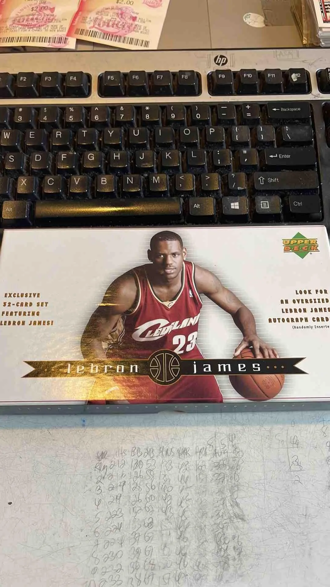 Product image for LeBRON JAMES 2003-2004 UPPER DECK UD EXCLUSIVE ROOKIE COMPLETE 32 CARD BOXED SET