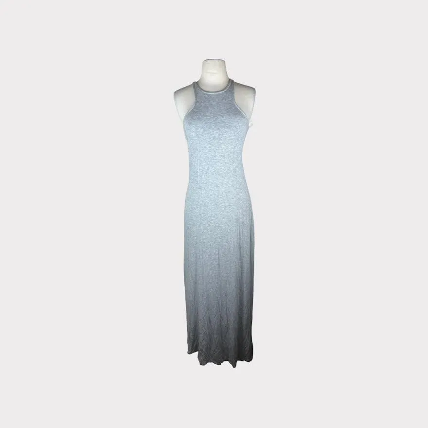 Product image for Rolla Coaster | Maxi Gray Sleeveless Dress | Medium 