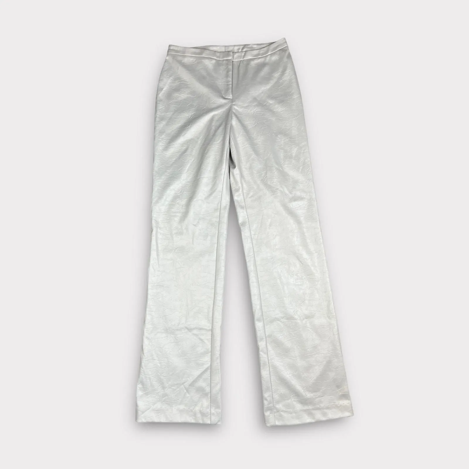 Product image for Express | Vintage Y2K  Bootcut Coated Textured Pants | NWT | 3/4