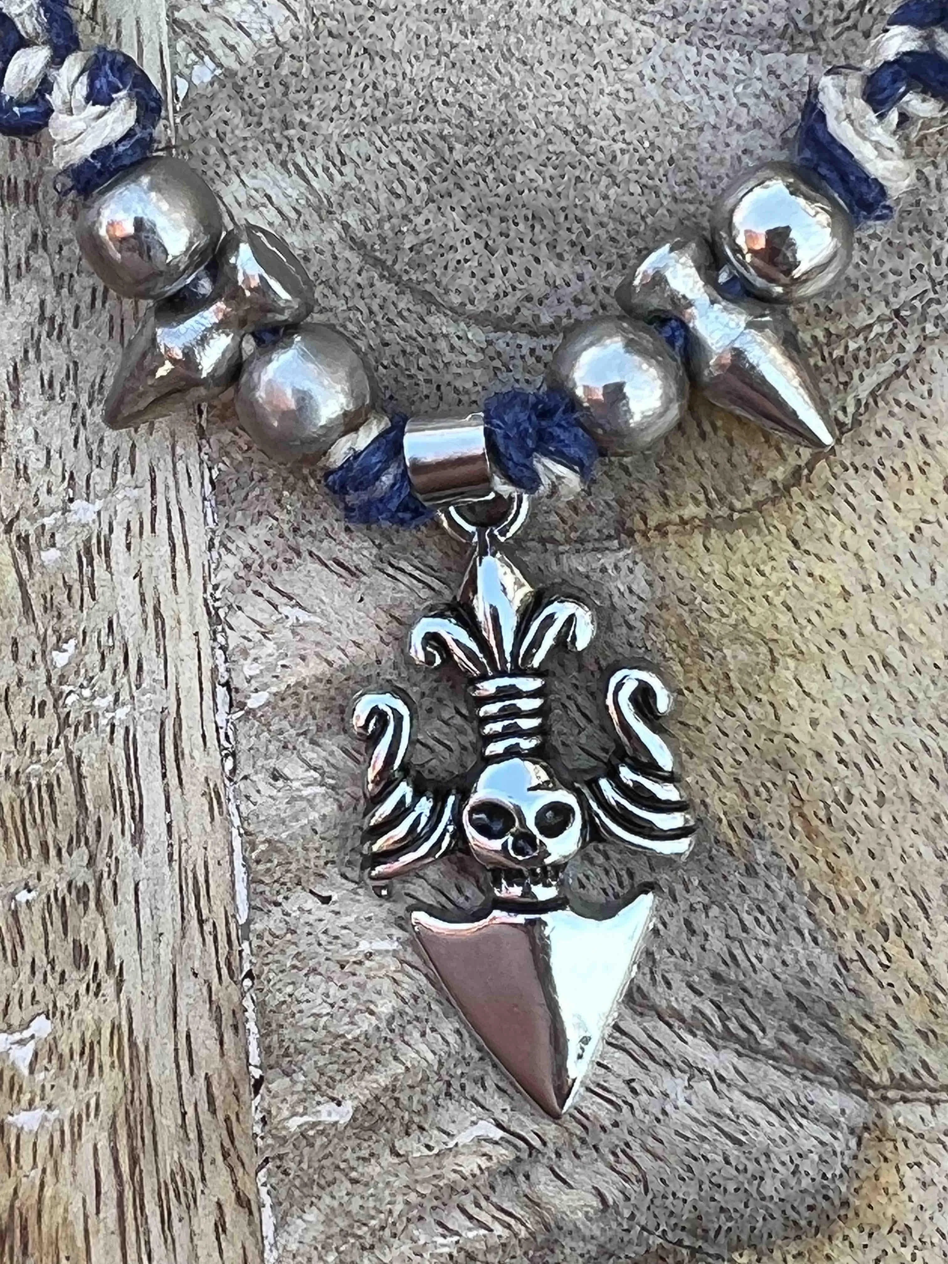 Product image for Vampire Dagger Hemp Necklace by Christina Rietsch