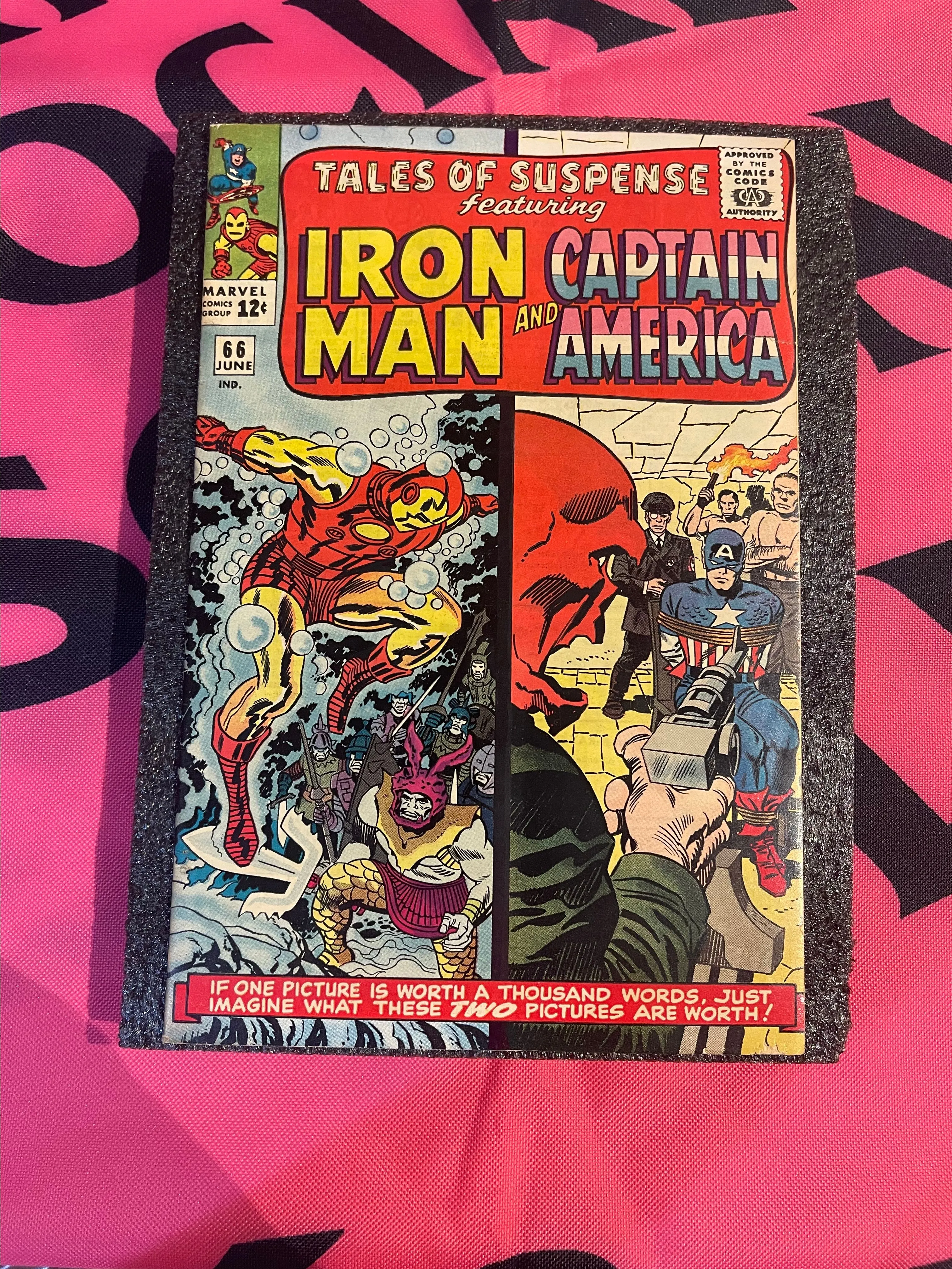 Product image for Tales Of Suspense #66  Marvel 1965 Iron Man Captain America Red Skull