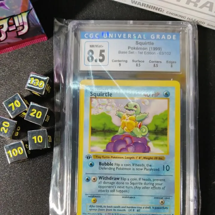 Product image for Squirtle - Base Set (1st edition)