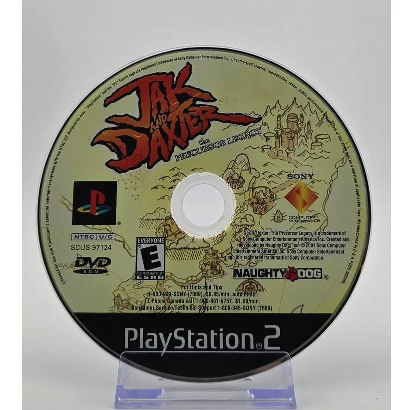 Product image for Jak and Daxter The Precursor Legacy For PlayStation 2**CD ONLY