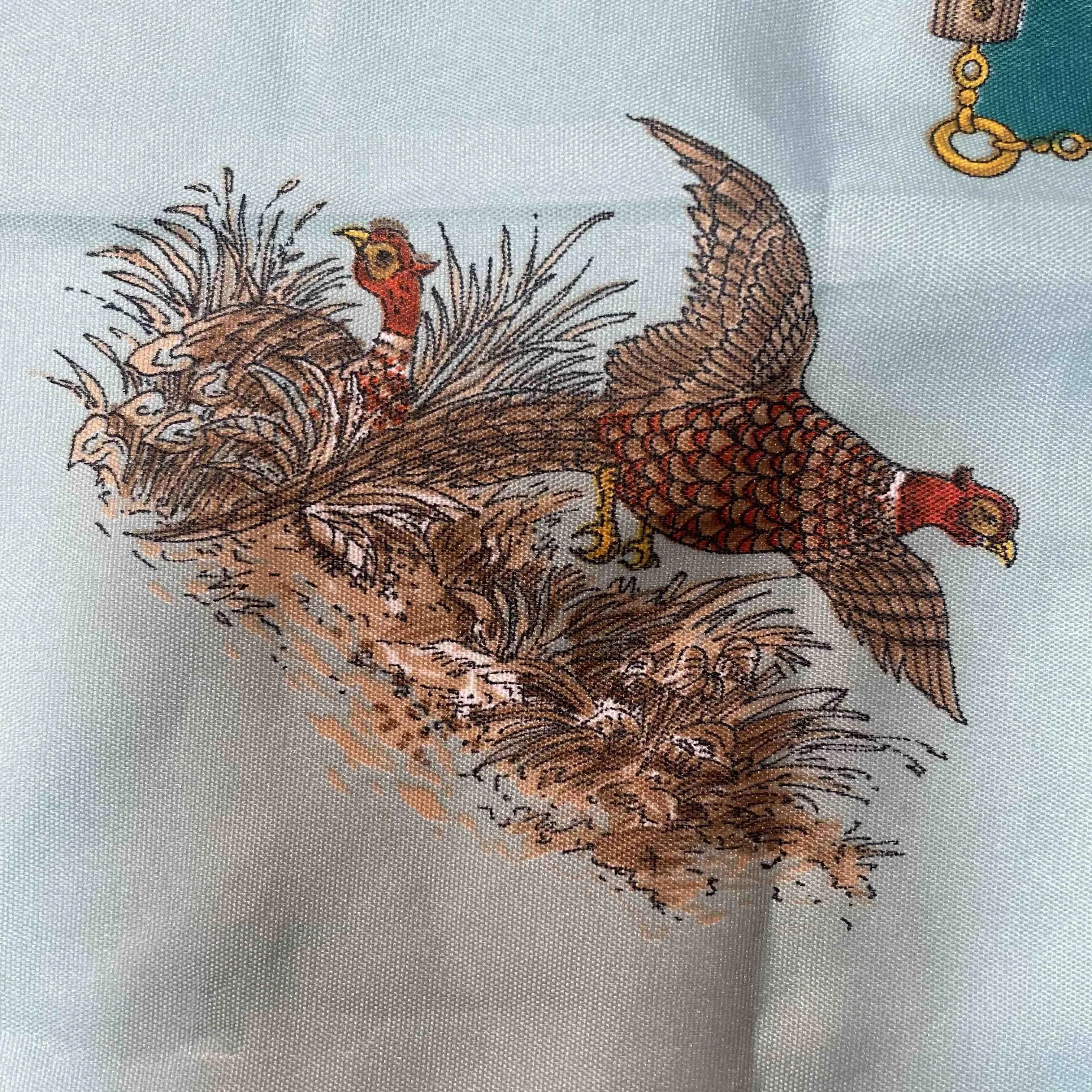 Product image for Norma Dori Vintage Wild Turkey scarf 