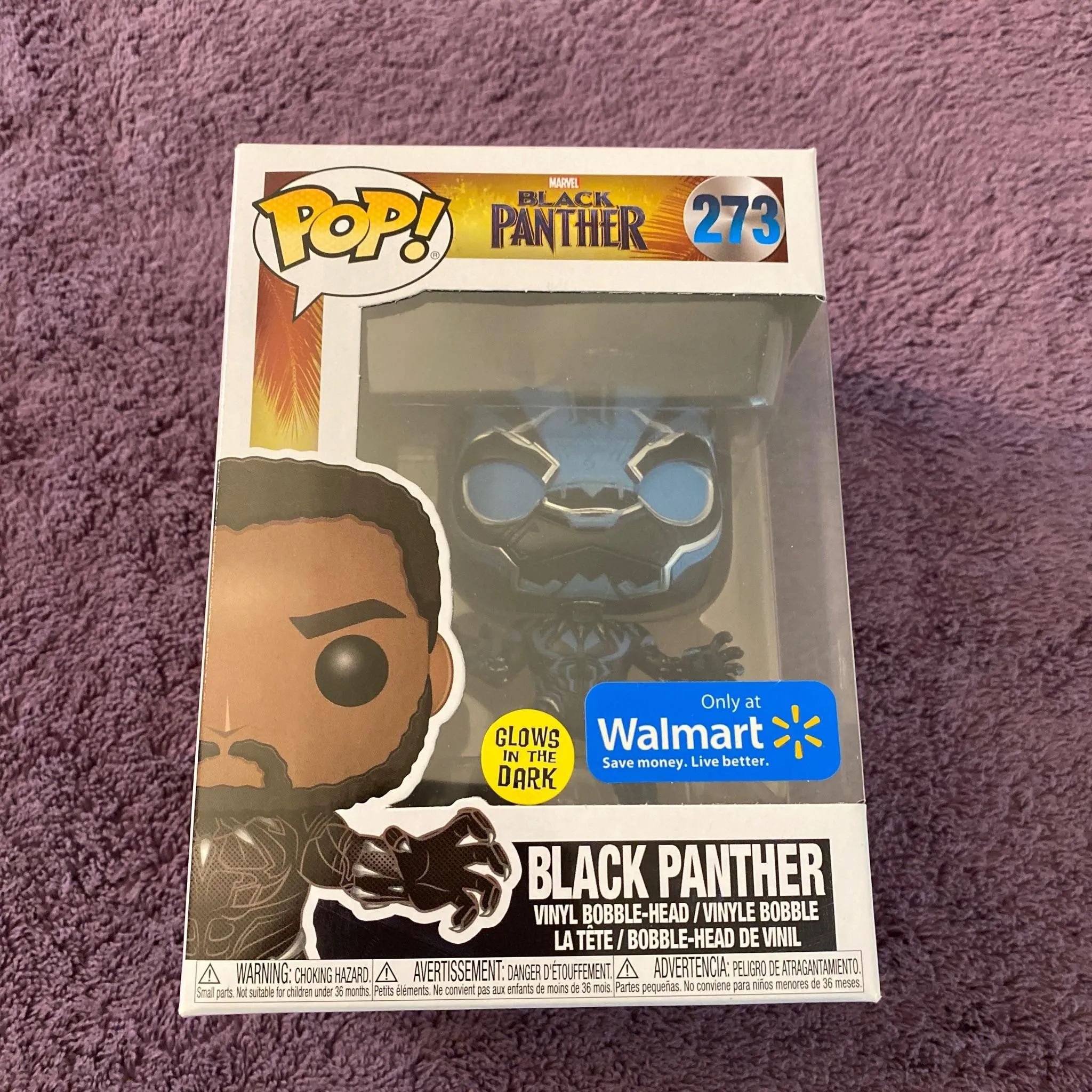 Product image for Black Panther (Black Panther Movie) (Glow in the Dark)