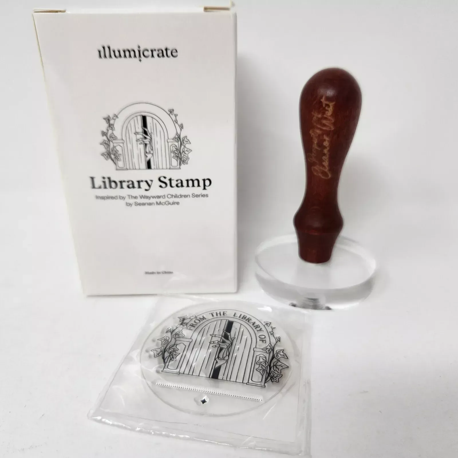 Product image for "From the Library Of" Stamp (Illumicrate)
