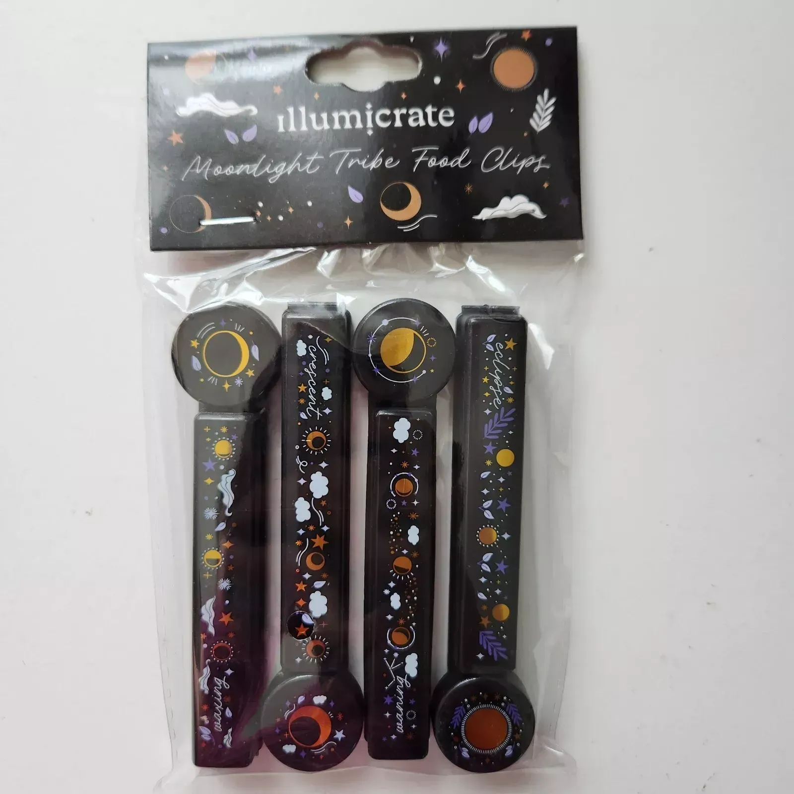 Product image for Faebound Moonlight Tribe Food Clips (Illumicrate)