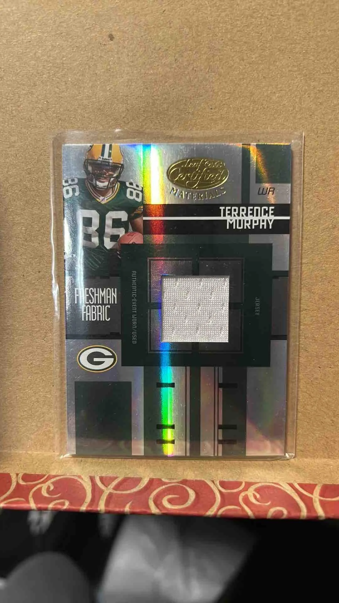Product image for Terrence Murphy Freshmen Fabric Card