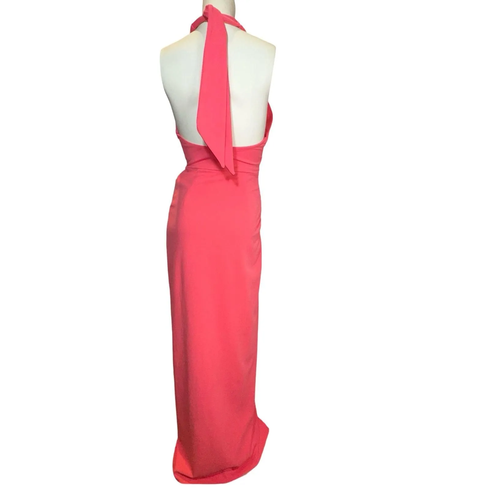 red mini dress halter neck It's Up To Me Halter Mini Dress Red main image 1