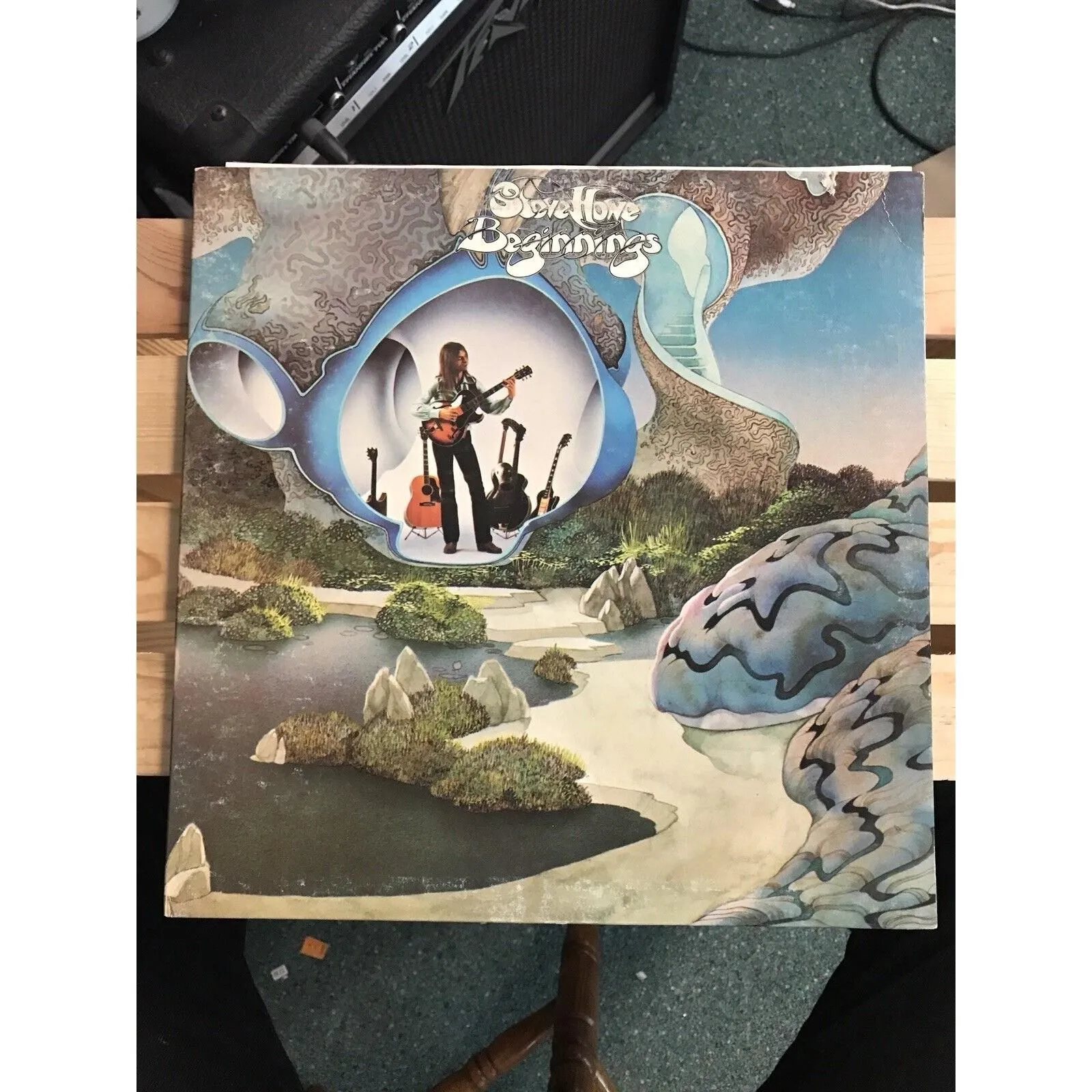 Product image for STEVE HOWE Beginnings ATLANTIC LP VG+ gatefold. EX VINYL.