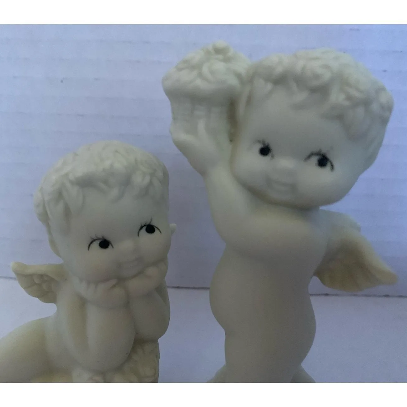 Product image for Vintage Cherub Figurines Porcelain or Ceramic