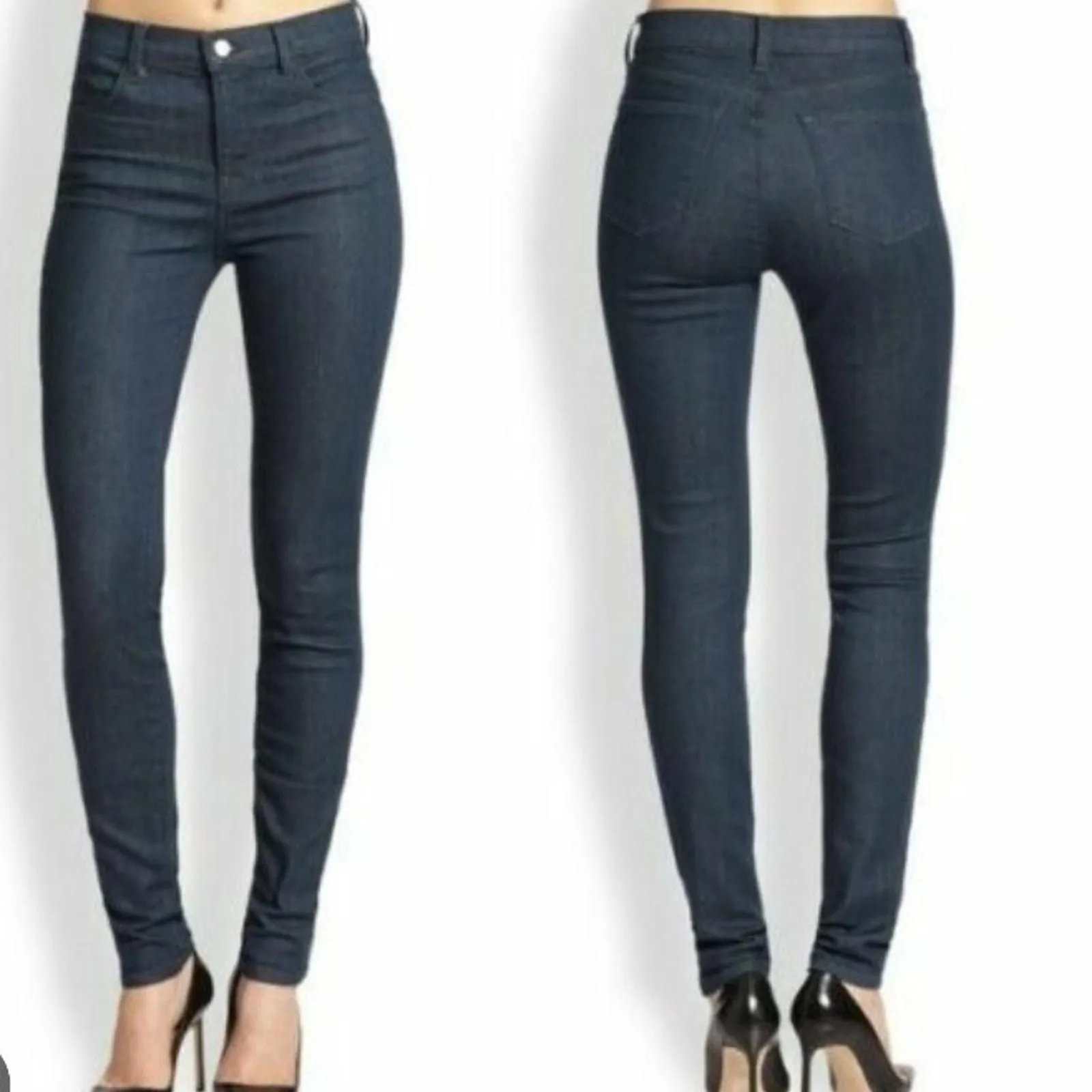 Product image for J brand serpentine super skinny jeans Sz 27 stretch zipper fly denim A34N