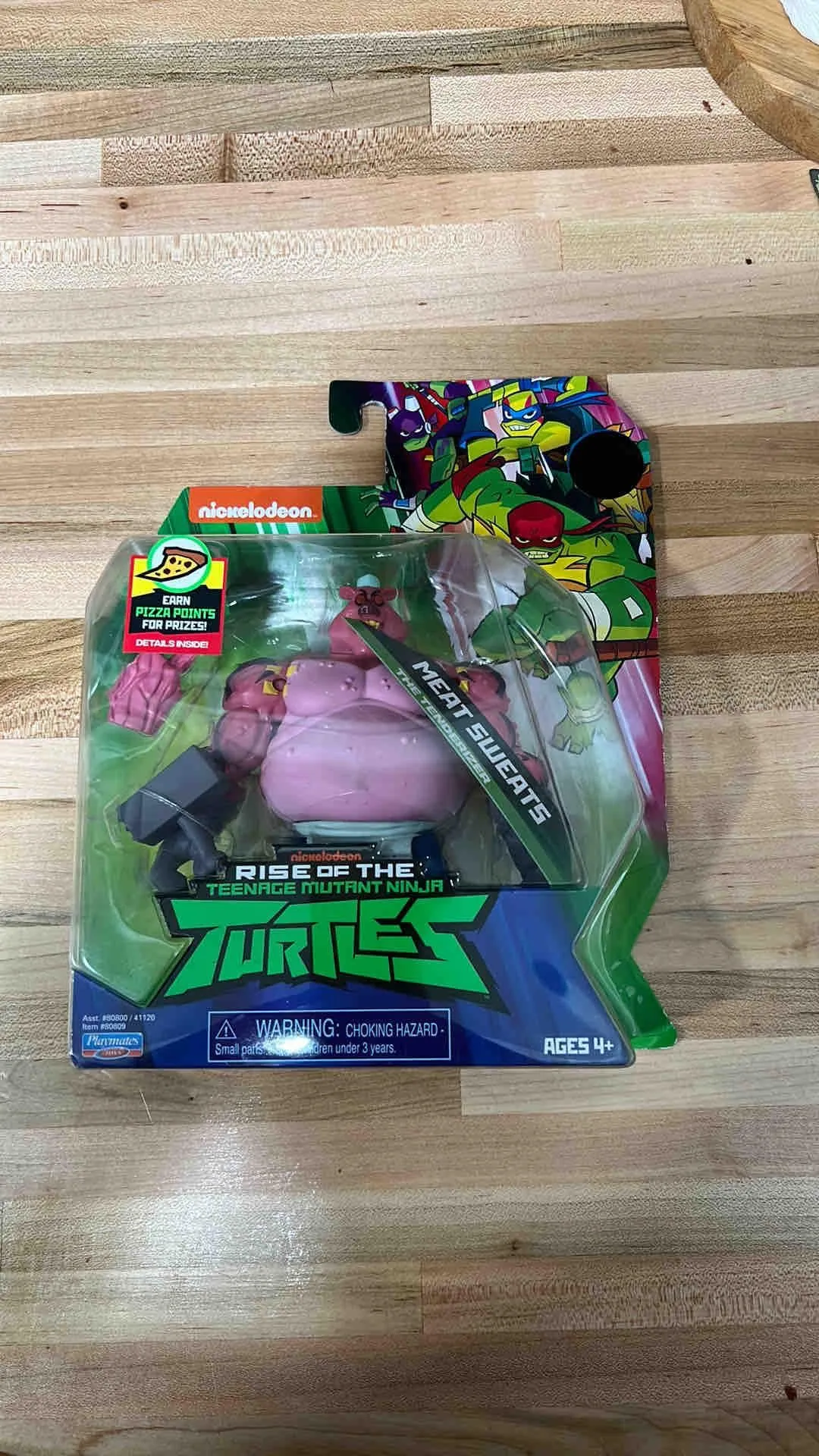 Product image for 2018 New Teenage Mutant Ninja Turtles Rise Of Meat Sweats TMNT Action Figure 