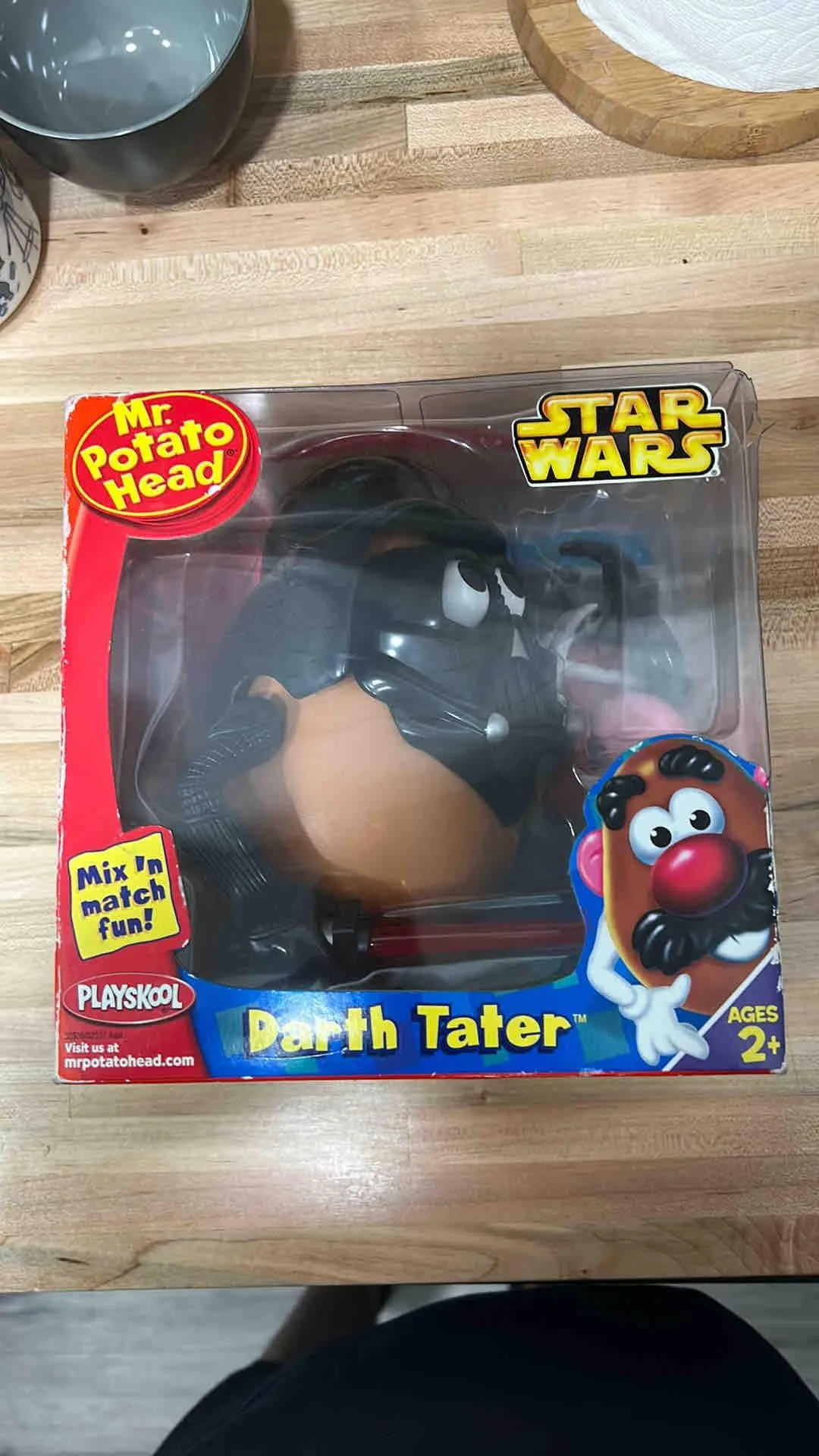Product image for Hasbro Mr. Potato Head - Darth Tater Action Figure New in Box (damage box)