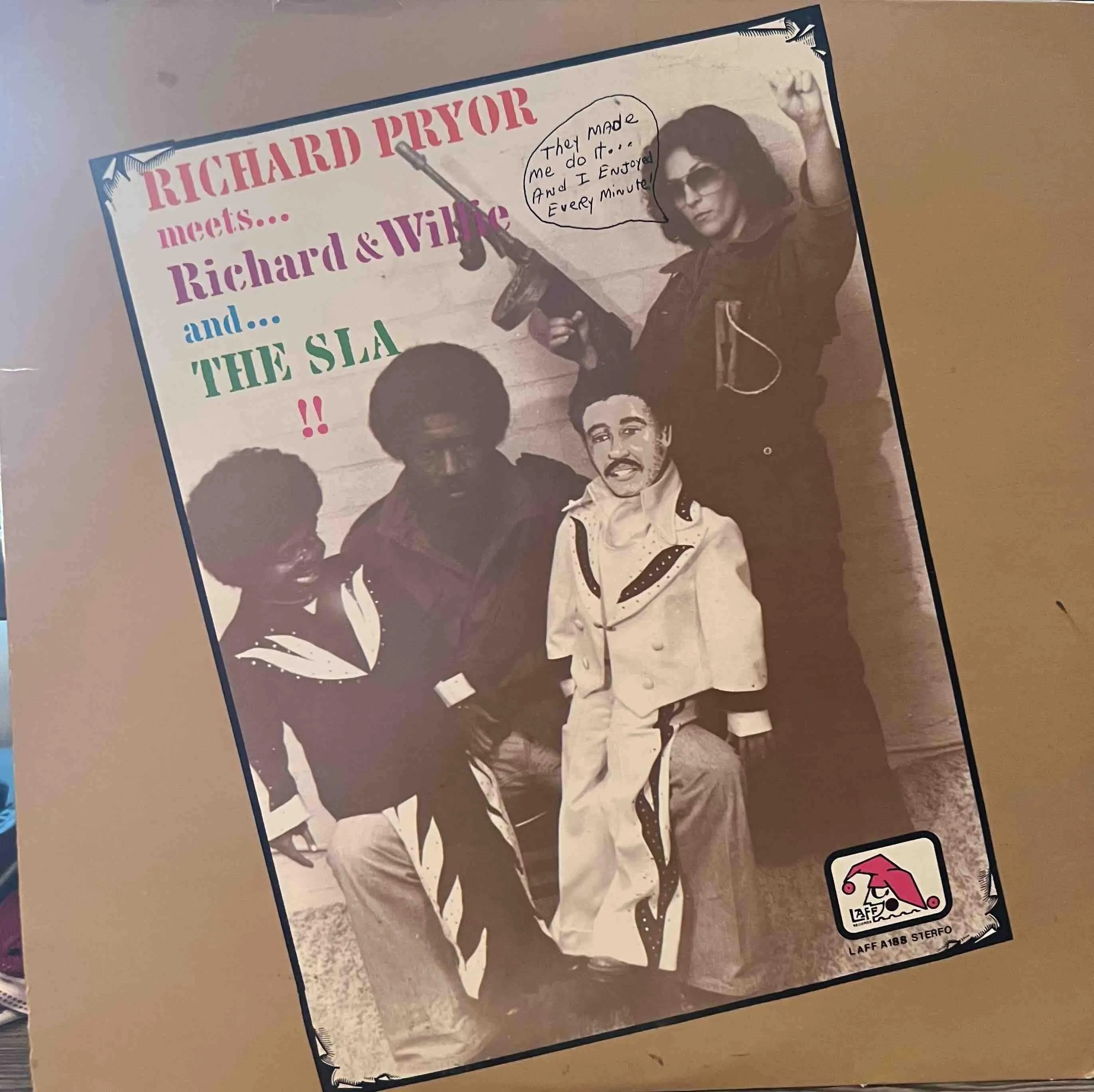 Product image for Pryor, Richard/Richard & Willie, Richard Pryor meets Richard & Willie and the SLA!!, Laff, A188, 197