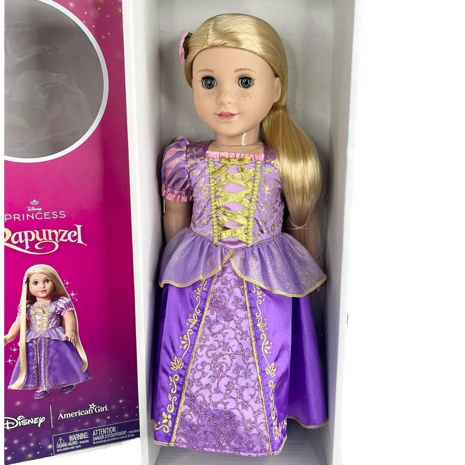 open lace back dress Purple Ice Princess – Little Adventures main image 0