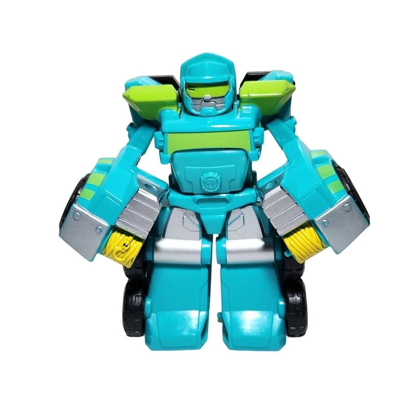 Product image for Transformers Playskool Rescue Bots Hoist The Toy Bot Flat Bed Truck Pre-owned