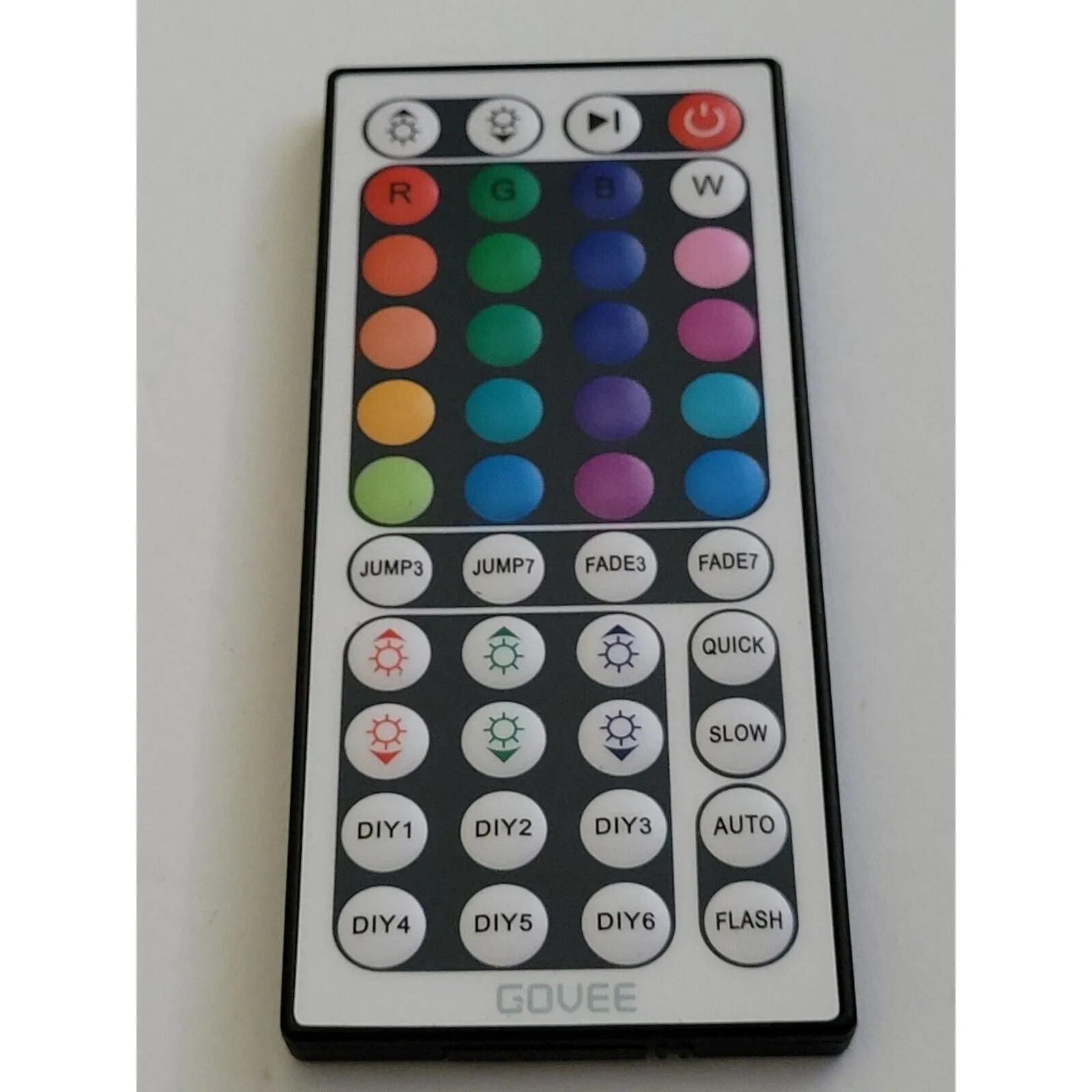 Product image for  44 Key RGB LED Strip Light Remote Controller Wireless Dimmer IR