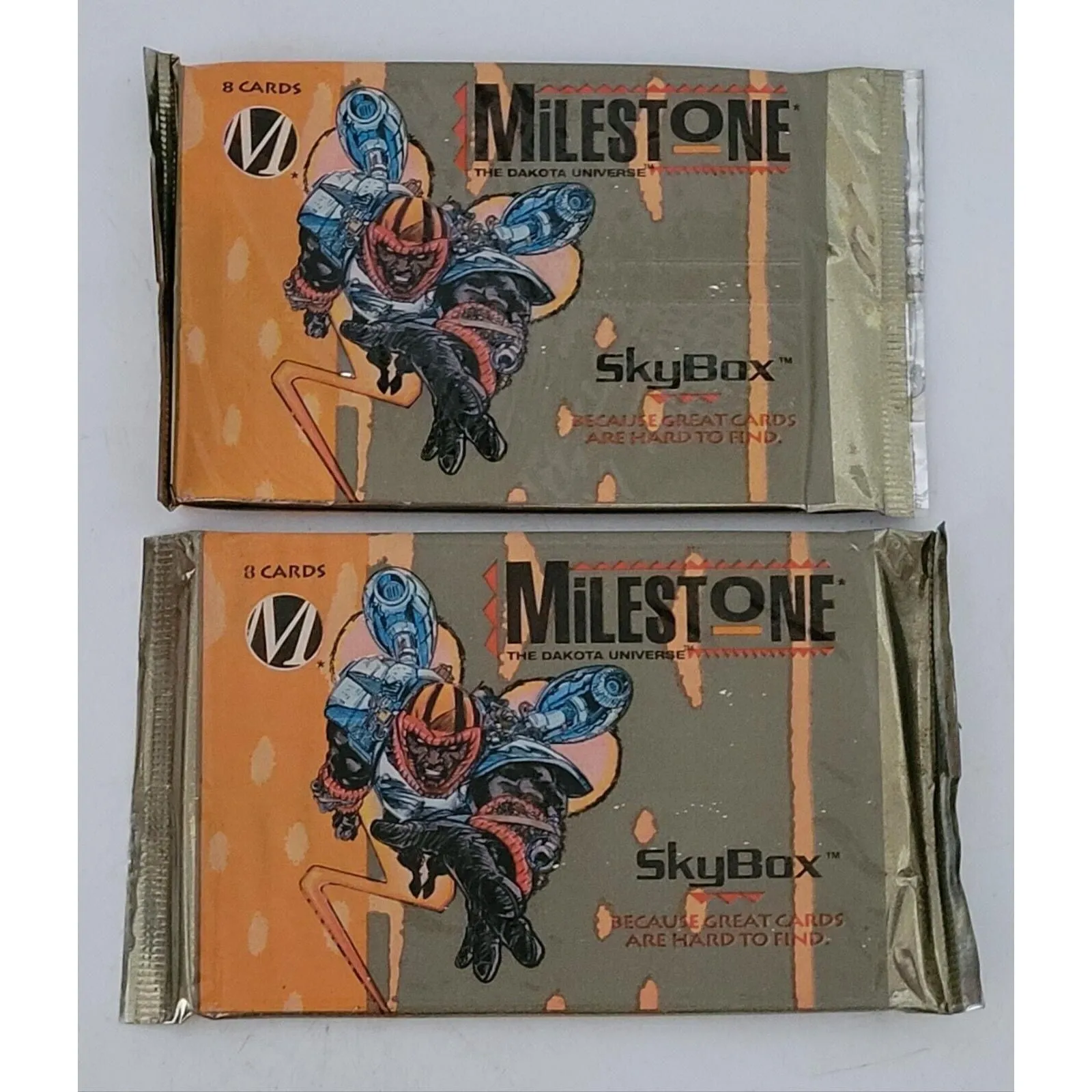 Product image for (Lot Of 2) Vintage Sealed 1993 SkyBox DC MILESTONE The Dakota Universe Packs