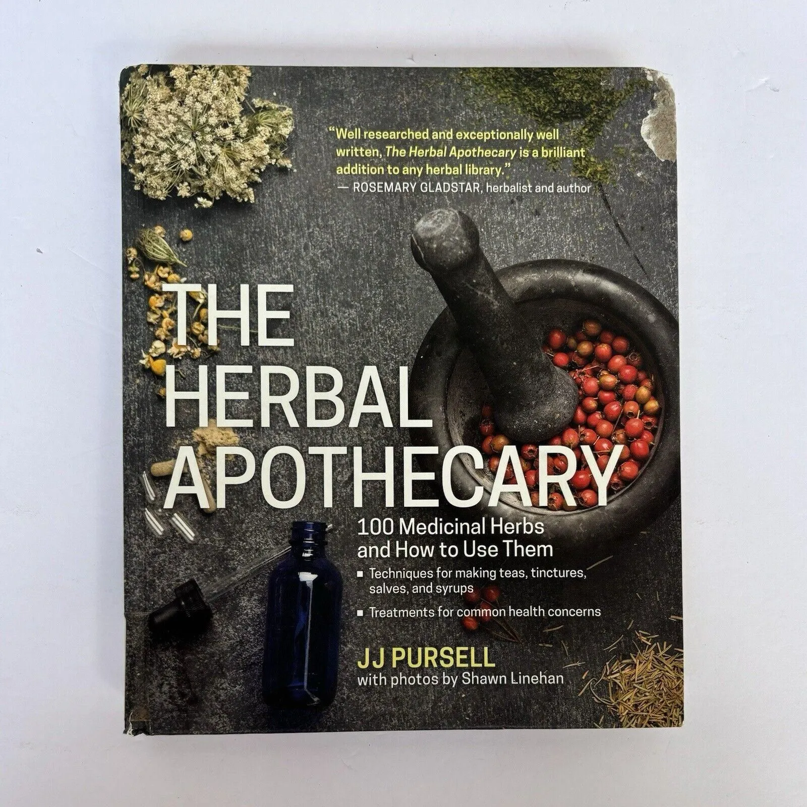 Product image for The Herbal Apothecary: 100 Medicinal Herbs and How to Use Them Hardcover
