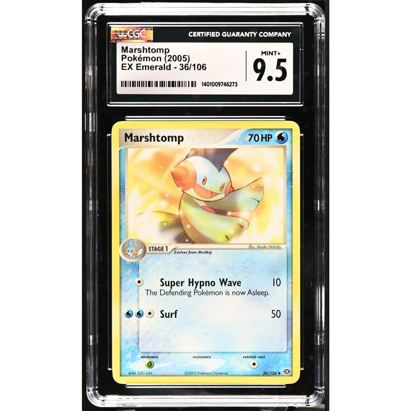 marshtomp pokemon card value Amazon.com: Pokemon - Marshtomp (34/160)