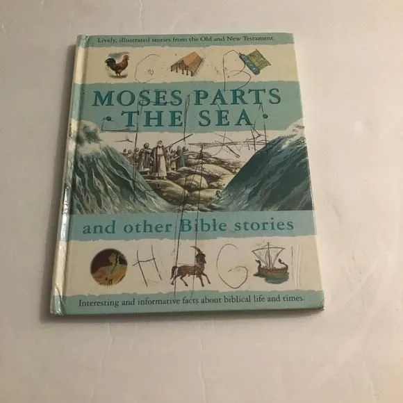 Product image for Moses Parts The Sea and other Bible Stories Hardcover Book