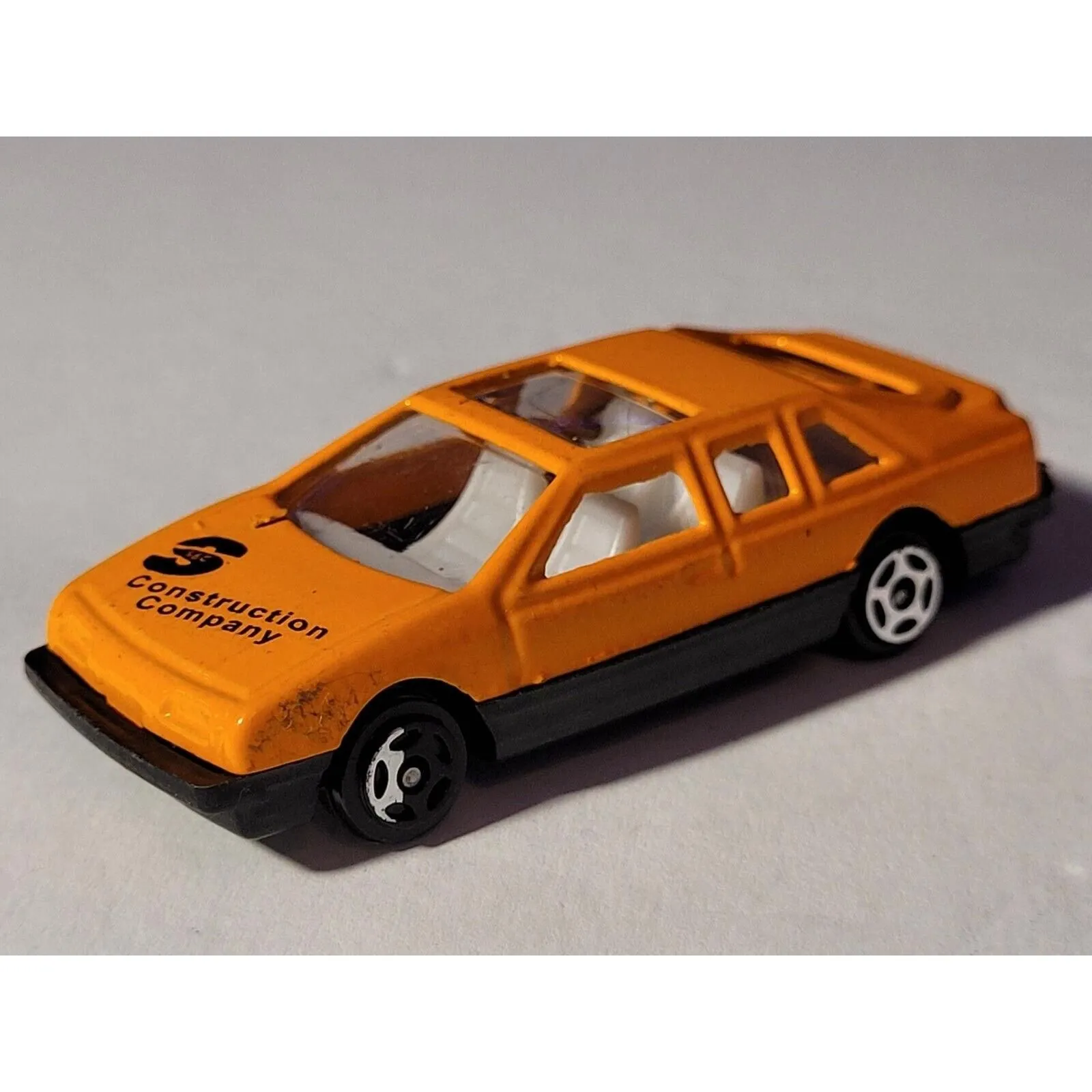 Product image for Ultra Rare Vintage SUNTOYS S & C Construction Company Orange Die-Cast 1:64 Car