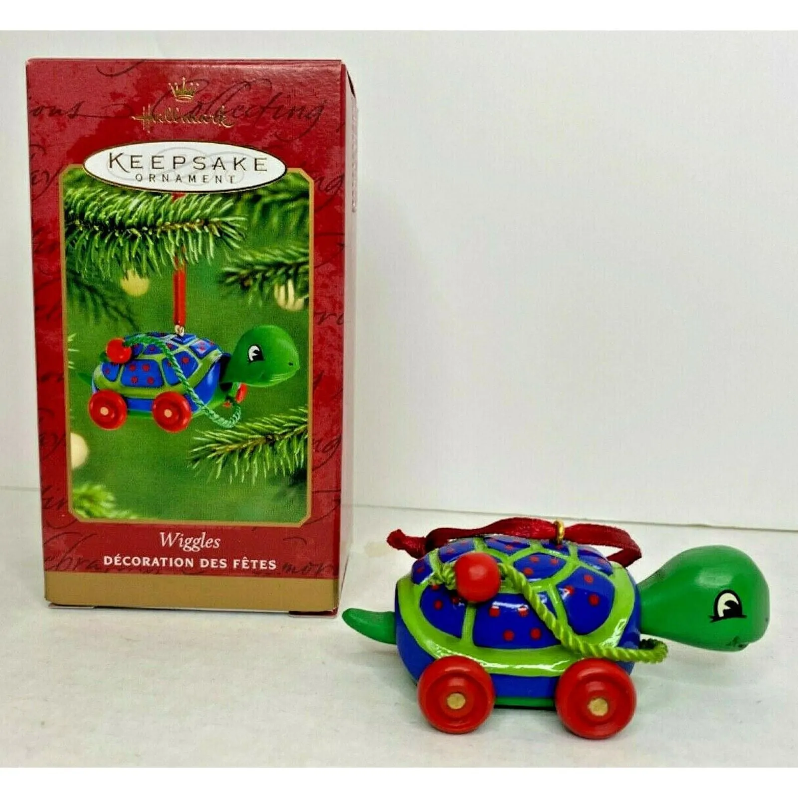 Product image for 2001 Hallmark Wiggles Turtle Ornament 8955/U63
