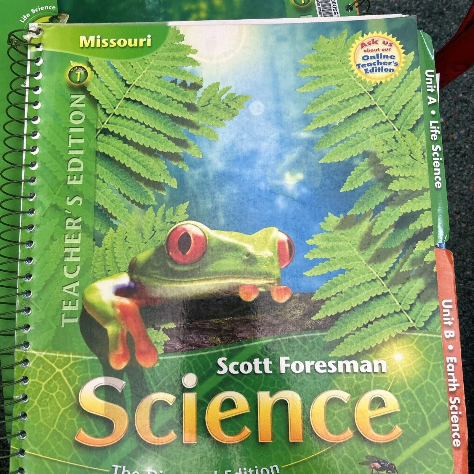 Product image for Scott Forsmann science diamond edition teachers edition Missouri gr 2 volume 1