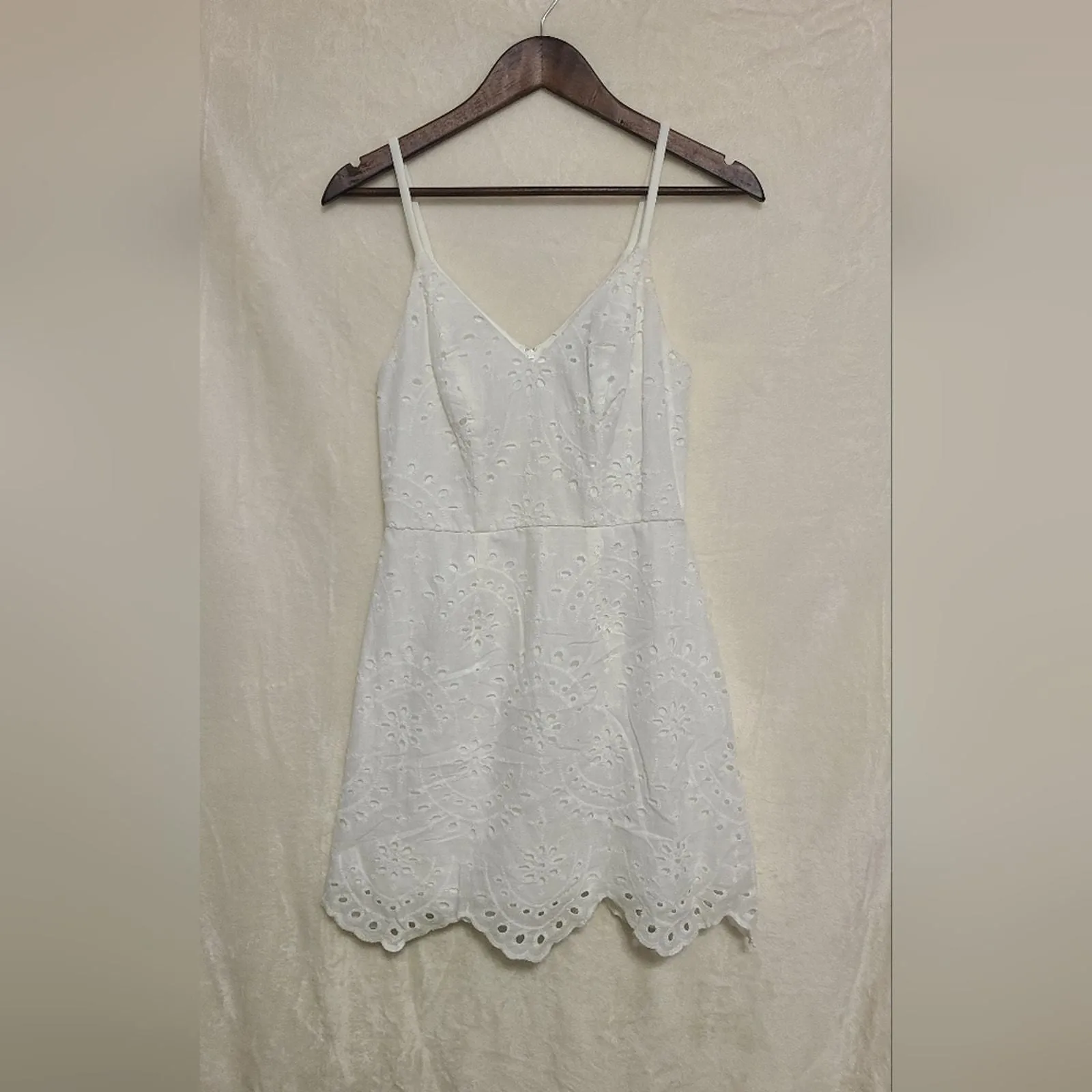 Product image for Speechless White Eyelet Dress Size 3