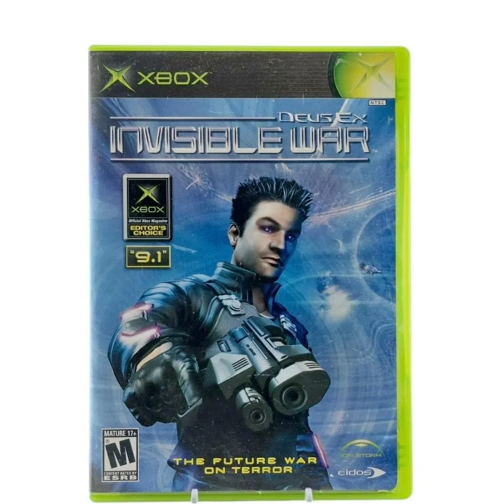 Product image for Deus Ex Invisible War for Xbox Original**REG CARD