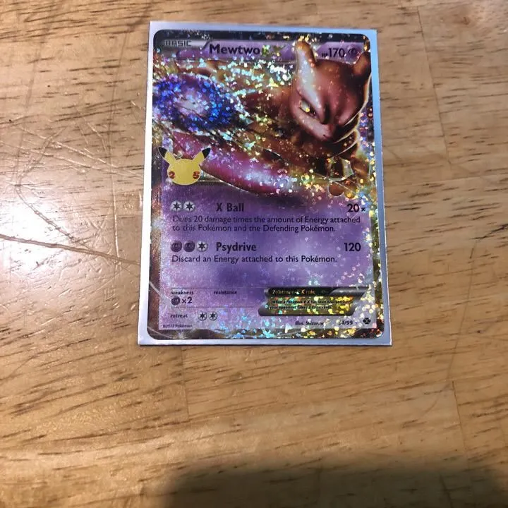 Product image for Mewtwo EX- Celebrations