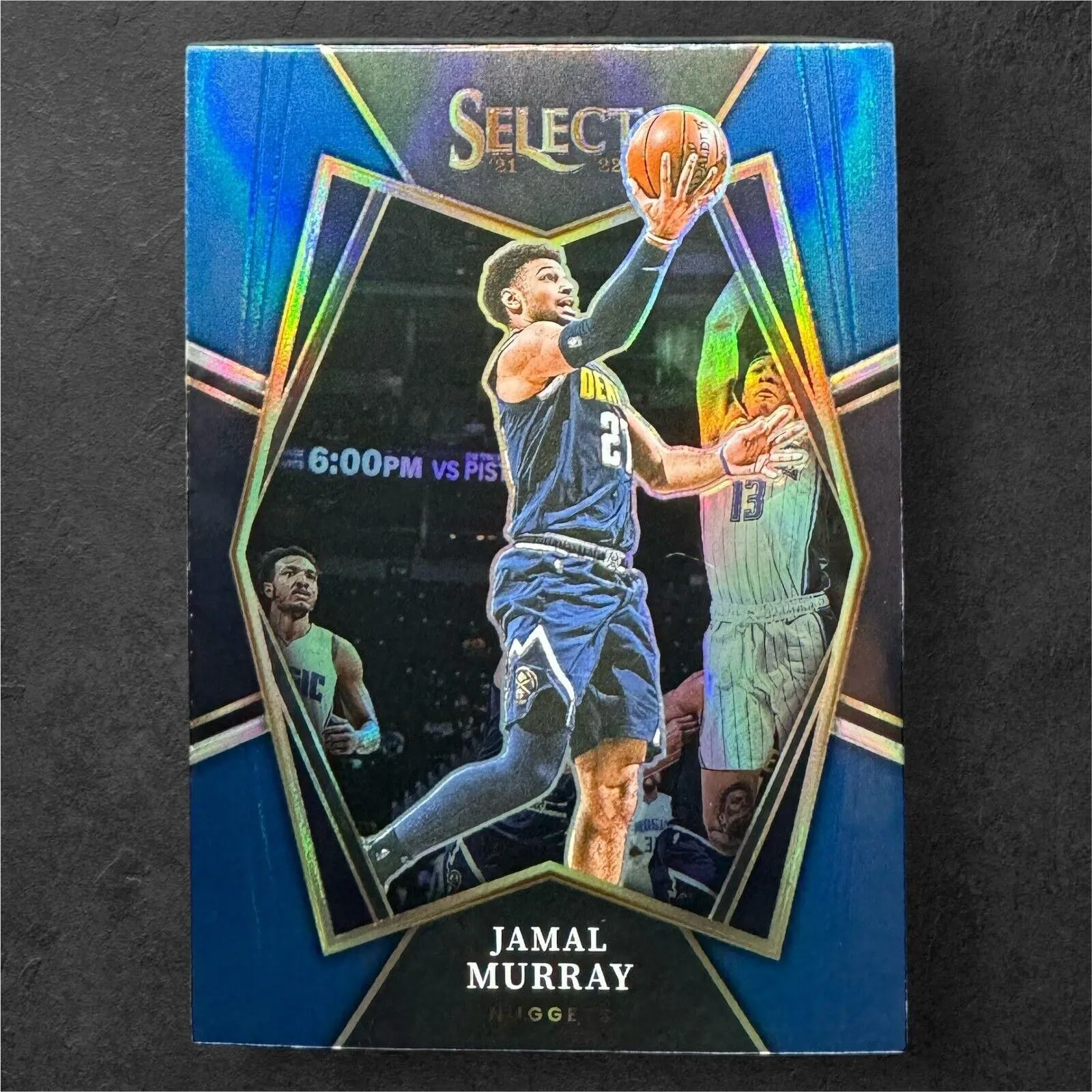 2021-22 Panini Select Premier Level Blue Base Jamal Murray #112 