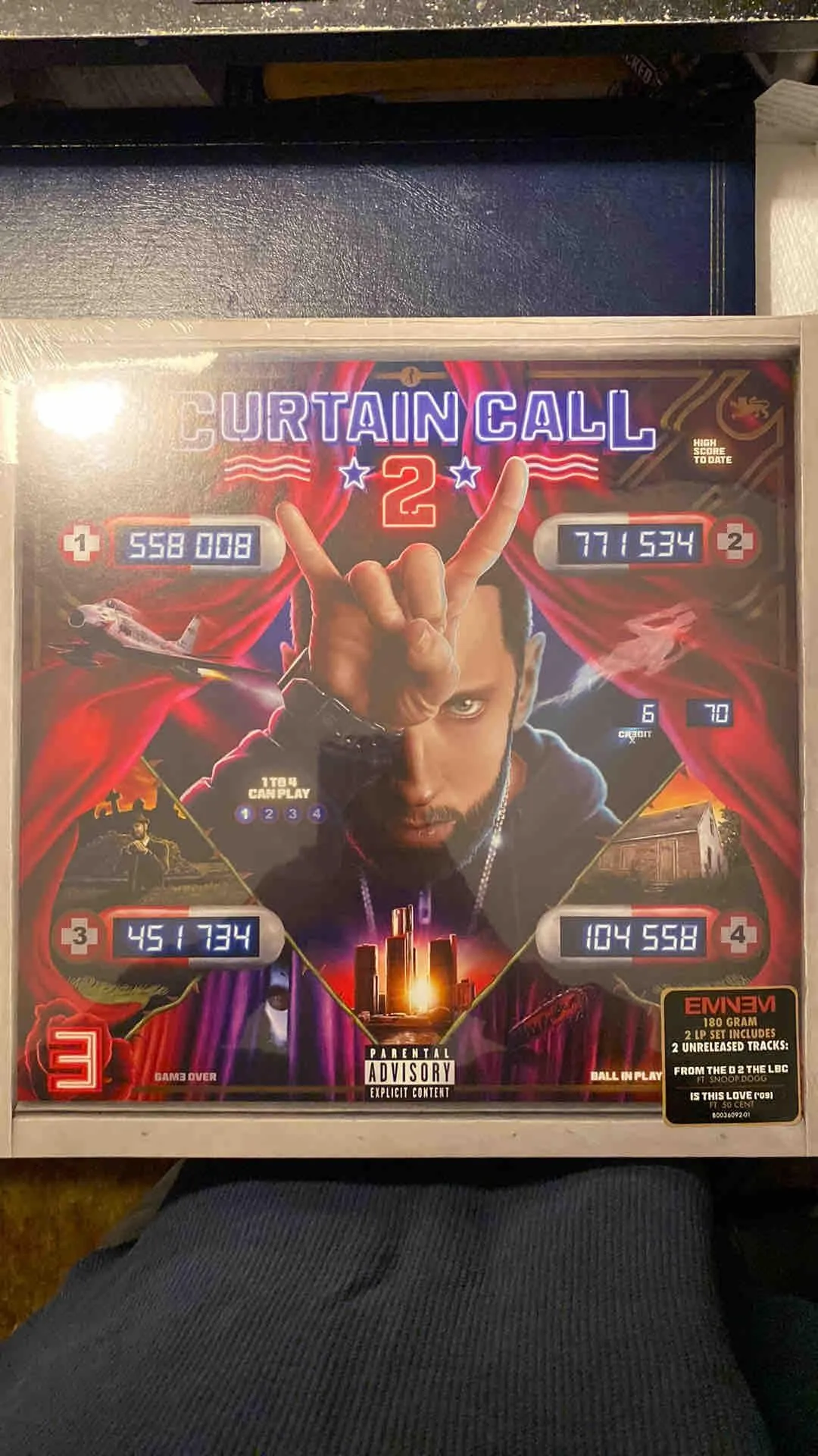 Product image for Eminem : Curtain Call 2 “ 180 Gram 2 LP Vinyl Set