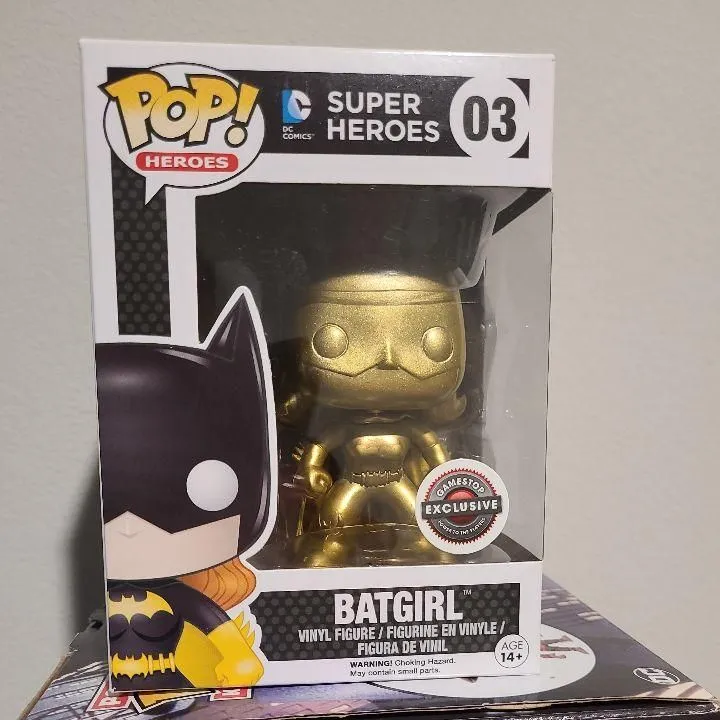 Product image for Batgirl (Gold with Gold Symbol)