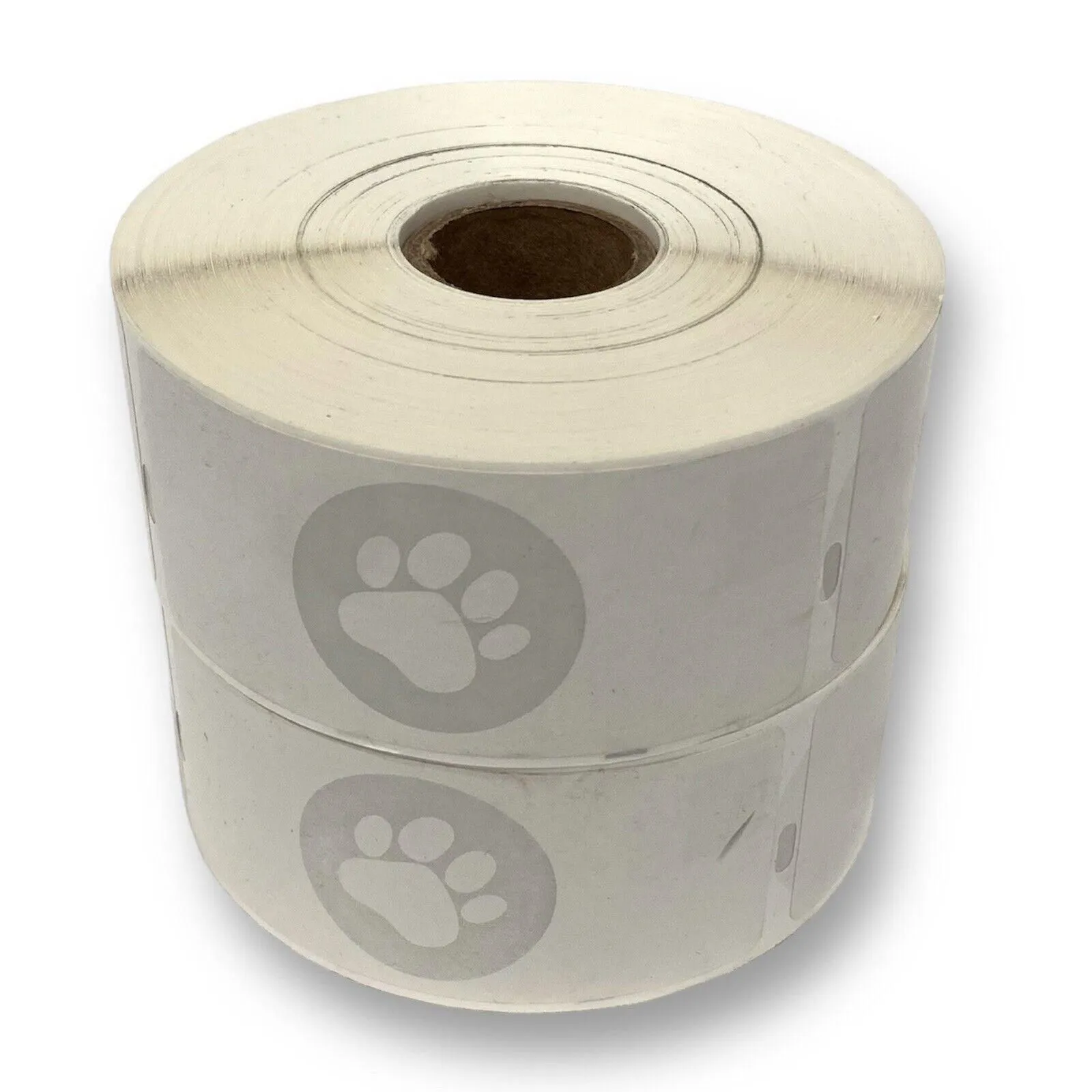 Product image for ZEBRA 1.5x3.5 / 1-1/2" x 3.5" Paw Print Thermal Prescription Labels (2) 500 Roll